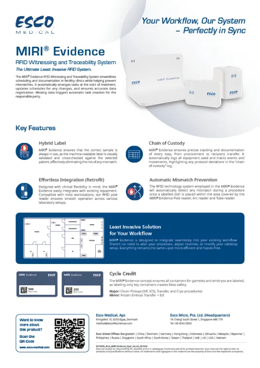 MIRI® Evidence Flyer